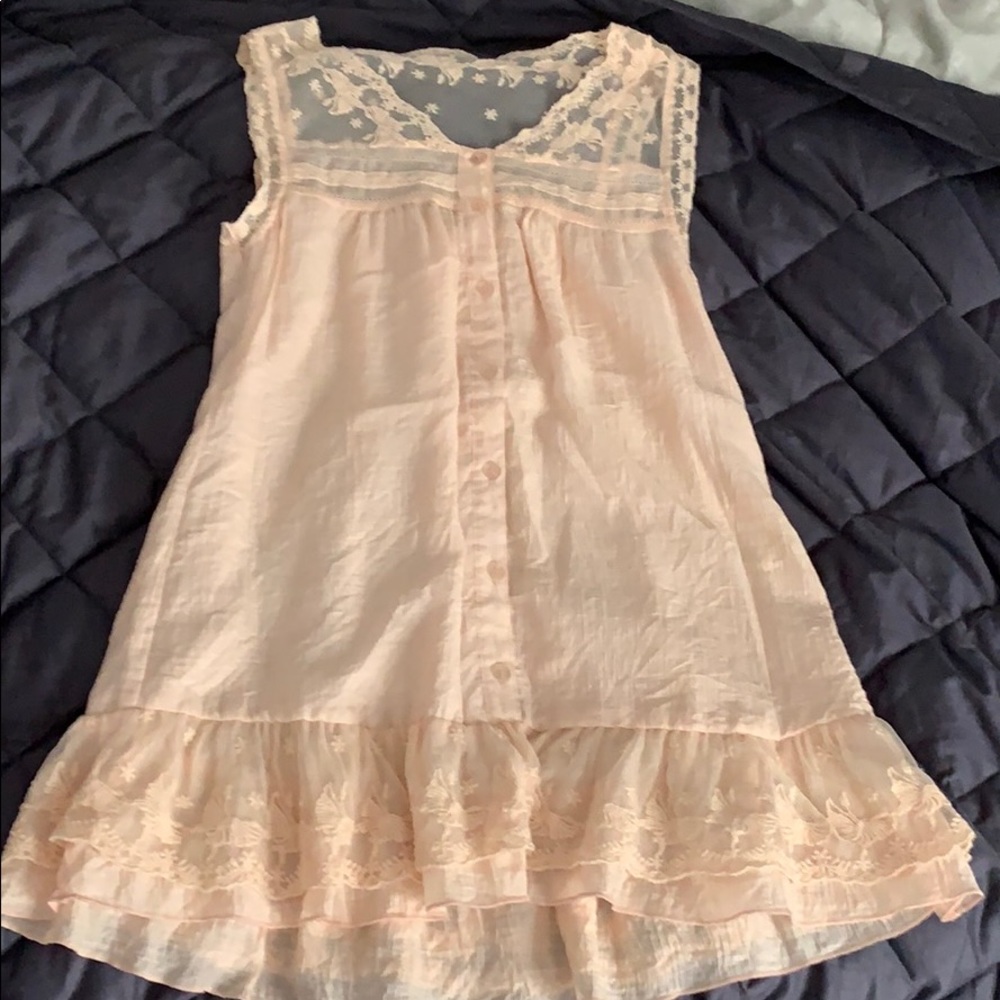 Lace Babydoll Blouse